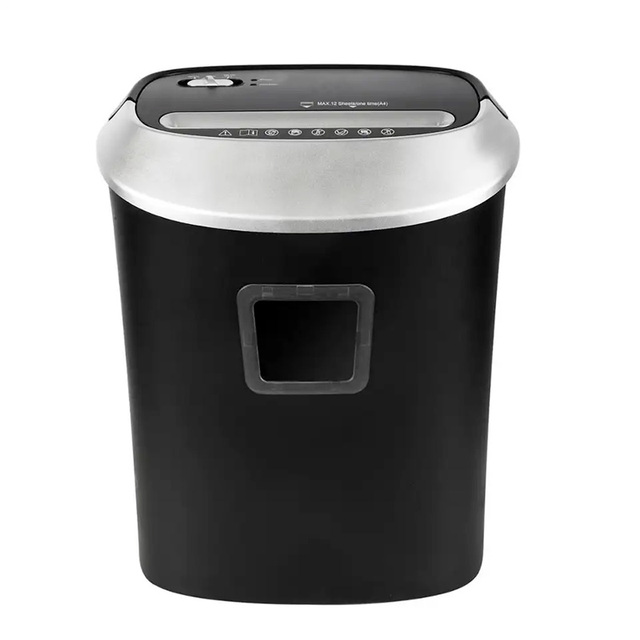 RAYSON OS1201D Cross-Cut Electric Paper Shredder Machine for Home Office Use Auto Feed High Capacity Staple/Card/CD Compatible