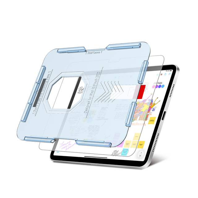 Hot Selling Matte 9H Tempered Glass Screen Protector for iPad 10.2 10.5 Air Pro 11 12.9 10.9 0.33mm Feel Install Kit