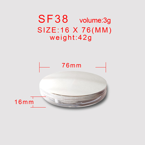 Sf38 tại chỗ mỏng hộp bột lỏng trang điểm Jar giao hưởng/màu hồng nhựa ABS cho trang điểm chai bột hộp - Product Image 6