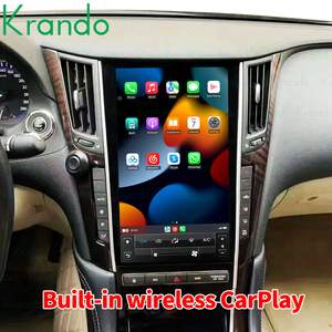 Radio de coche Android estilo Tesla de 13,6 pulgadas para Infiniti Q50 Q50L 2015-2021 navegación Android coche Multimedia inalámbrico CarPlay DSP - Product Image 4