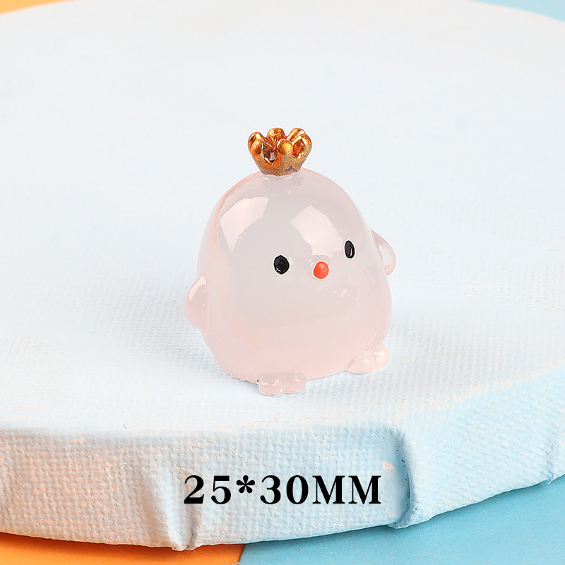 [Tenue nue violette] Poulet couronne brillante