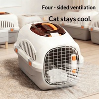 Approuvé par les compagnies aériennes, Transporteurs de animaux de compagnie portables d'extérieur, Produits de voyage, Transporteur pour chat, Transporteur pour animaux de compagnie en cuir, Transporteurs pour animaux de compagnie