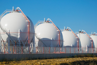 Dongyue 600 à 10000m3 lpg Réservoir sphérique Propane Butane Terminal de stockage de gaz Prix d'usine