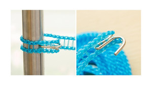 Offre Spéciale coupe-vent lignes de vêtements intérieur extérieur séchage vêtements Camping plafond support Portable Nylon corde à linge - Product Image 6