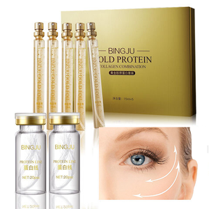 Golden Colágeno Solúvel em Água Fio Anti-Rugas Firming Whitening <span class=keywords><strong>V</strong></span>-Shaped Face <span class=keywords><strong>Lift</strong></span> Beleza Produto de Cuidados Pessoais - Product Image 2
