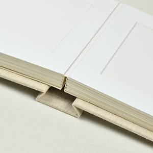 إطارات صور ممتازة منزلقة من نسيج القطن/الكتان مادة طبيعية - Product Image 3