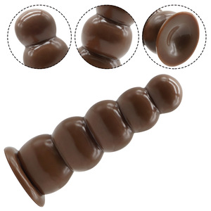 Super Großer Saugnapf Kristall Riesendildo Analkugeln Analplug Massage Sexspielzeug - Product Image 4