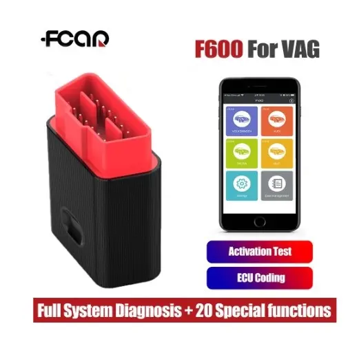 OBD 2 자동차 스캐너 무선 자동 진단 도구 VAG OBD2 스캐너 전체 시스템 진단 도구 용 Fcar F600