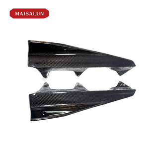 Splitter M2 Tuning, Parti Auto per <span class=keywords><strong>BMW</strong></span> Serie <span class=keywords><strong>2</strong></span> F87 Coupé M2 Competition 2014-2017, Minigonne Laterali in Fibra di Carbonio - Product Image 2