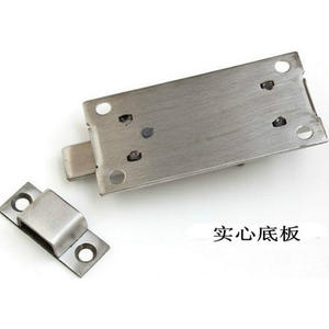 Cerradura de Seguridad Automática con Resorte para Puerta y Ventana Lideli de 3 Pulgadas A-03 de Acero Inoxidable con Función de Encaje - Product Image 3