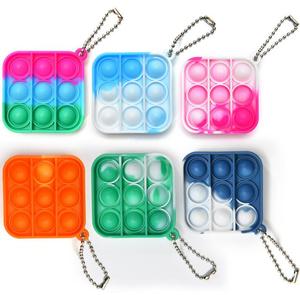 LLavero de silicona con hoyuelos para niños, juguete antiestrés sensorial de 2021 - Product Image 3