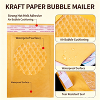 Enveloppes matelassées personnalisées en gros d'usine, imprimées avec logo, enveloppes à bulles colorées, sacs d'expédition protecteurs