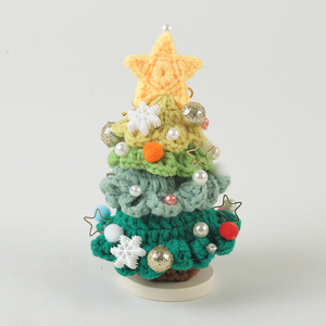 Gnomo Positivo Amigurumi Fatto a Mano, Giocattolo di Supporto Emotivo, <span class=keywords><strong>Compagno</strong></span> da Scrivania all'Uncinetto per Amici e Famiglia - Product Image 5