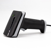 Scanner de codes-barres 2D portable W10, USB Plug and Play, IP54, léger, filaire, pour restaurant, hôtel, billetterie, comptoir