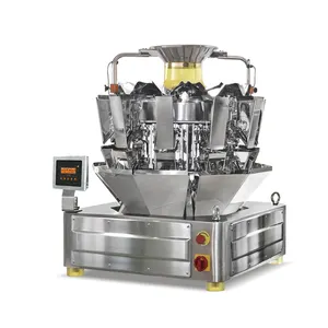 Gıda fındık üzüm işleme makineleri ambalaj üzüm üretim hattı, 10 çok kafa ölçekler ile donatılmış