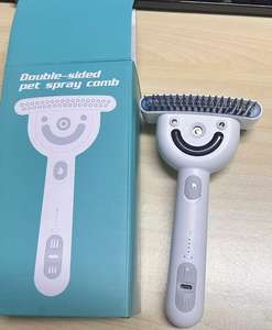 Spazzola a Vapore Elegante con Nebulizzatore Regolabile per Animali Domestici, Pettine Spray per una Toelettatura Fluida, Pulizia Rapida e Perdita di Pelo Stagionale - Product Image 3