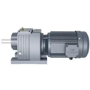 Industrial gear units R Series Coaxial Shaft bevel Gearbox helical gear motor Reducer with Three Phase 380V 50HZ Motor