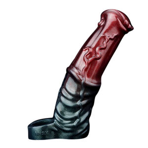 Funda de Pene Realista de Silicona NNSX <span class=keywords><strong>XL</strong></span> Monster al por Mayor con Anillo para Pene, Extensión de Funda para Pene, <span class=keywords><strong>Condón</strong></span> Reutilizable, Juguetes Sexuales para Hombres - Product Image 2
