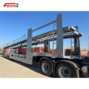 FEICHI Nouvelle semi-remorque à 3 essieux pour véhicules lourds, fabrication chinoise directe, pour le <span class=keywords><strong>transport</strong></span> de conteneurs et de véhicules utilitaires - Product Image 5