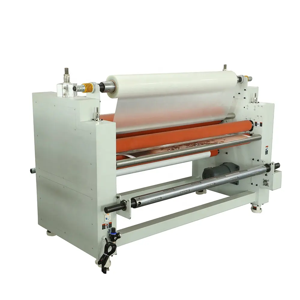 Max-1350 Roll To Roll Double Side Automatic Adjust Temperature 135cm Width Film Hot Laminating Machine