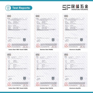 Écrou à riveter aveugle à tête réduite, corps hexagonal en D, extrémité fermée, haute résistance, <span class=keywords><strong>inox</strong></span> non revêtu, pour armoire anti-poussière - Product Image 6