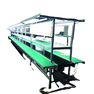 <span class=keywords><strong>สาย</strong></span>การผลิตอุปกรณ์เสริมโทรศัพท์มือถืออิเล็กทรอนิกส์ <span class=keywords><strong>สาย</strong></span>พานลำเลียงพีวีซี โต๊ะประกอบพร้อมไฟ - Product Image 1