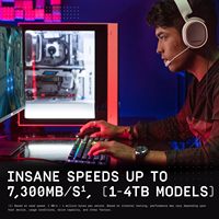 SSD NVMe BLACK SN850X 2TB M.2 2280, Kecepatan Baca 7.300 MB/s, Kecepatan Tulis 6.300 MB/s, Gaming, Performa Tinggi, Solid State Drive Internal