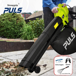 Souffleur de jardin haute puissance, <span class=keywords><strong>aspirateur</strong></span> et <span class=keywords><strong>broyeur</strong></span> de feuilles avec système de dépoussiérage pour usage extérieur - Product Image 1