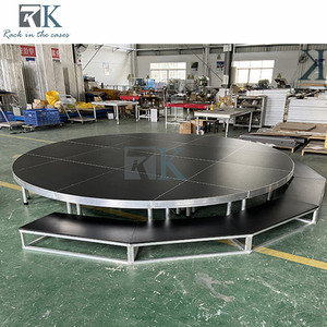 Luxury Round <b>Stage</b> Podium Aluminum Alloy Material Concert Wedding Outdoor <b>Platform</b> Event <b>Stage</b> - Product Image 3