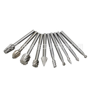 Mr Drill – fraises solides en acier à grande vitesse, finition brillante, pour le travail du bois, la sculpture, la fraisage, 10 pièces - Product Image 3
