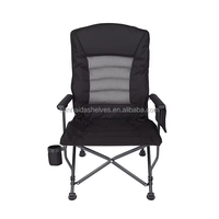 Chaise de camping pliante d'extérieur, design portable, dossier réglable, siège rembourré, structure en acier, tissu Oxford, séchage rapide