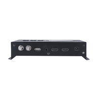 Encodeur Modulateur Numérique RF HD DVB-T MPEG4 DM-02TH Résolution 1080p Vidéo H.264 pour Radiodiffusion et Télédiffusion
