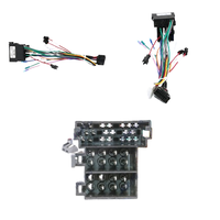 Meihua-Kit de Cadre de Tableau de Bord QLED pour RENAULT LOGAN, Android, pour Lecteur DVD, Radio Fascia DSP, 9 Pouces