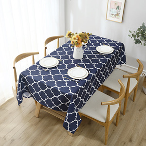 Marok kanis che einfache Buffet Tischdecke Bedruckte Farm Tischdecke Öl dicht Wasch frei Polyester Tisch matte Stoff - Product Image 5