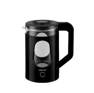 0.6L Mini kettle 304 stainless steel automatic power off small student  dormitory low power electric kettle portable 600W