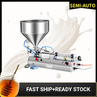 Machine de remplissage d'huile de boisson de machine de remplissage de miel de pâte de tomate de sauce piquante petite machine de remplissage de bouteilles