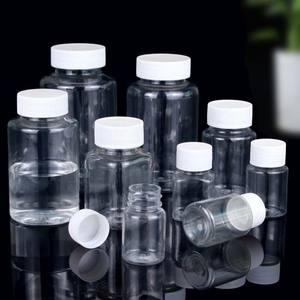 Atacado de Alta Qualidade Vazio 15ml 20ml 30ml 50ml 100ml 150ml PET Vitamin Medicine Plastic Bottles - Product Image 2