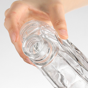 Botellas de 500 ml, 700 ml, 750 ml, 1 L para Ginebra, Whisky, Vodka, Licores Blancos, Modernas y Sencillas, de Fondo Grueso, Poligonales - Product Image 3