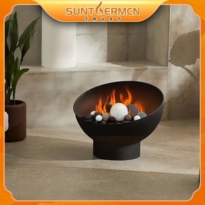 Fire Pit Essentials Venta caliente Decoración <span class=keywords><strong>de</strong></span> cerámica Bolas <span class=keywords><strong>de</strong></span> fuego <span class=keywords><strong>de</strong></span> cerámica Bola <span class=keywords><strong>de</strong></span> cañón <span class=keywords><strong>de</strong></span> cerámica - Product Image 5