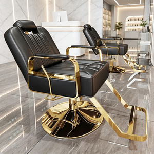 Sillón de Peluquería Metálico de Alta Gama con Elevación para Salón de Belleza, Barbería, Peluquería, Tintes, Permanentes y Servicios de Champú - Product Image 6