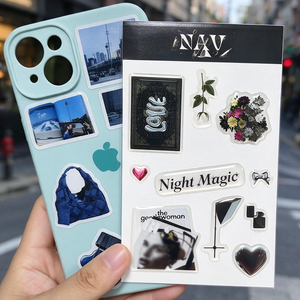 Pegatina de Resina Epoxi 3D Personalizada para Teléfono Móvil, Lámina Decorativa para Carcasas de Teléfono, Pegatinas Troqueladas al por Mayor - Product Image 4