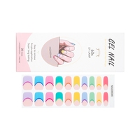 Autocollants d'ongles en gel UV semi-durcis longue durée, très populaires / Wraps d'ongles en gel à presser / Tiktok NG200045/NG200046/NG200070