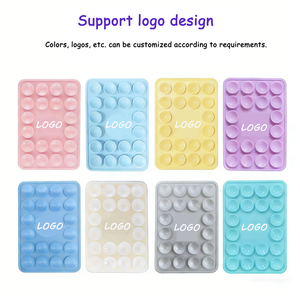 Support de téléphone en silicone personnalisé avec ventouse, cadeau promotionnel, 20 ventouses en silicone unilatérales - Product Image 4