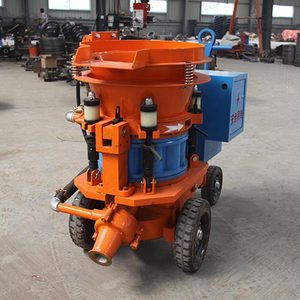 Neue schwere Nassbeton-Spritzmaschine für Trockenmischungen, tragbare Diesel-Spritzbetonmaschine für den Tunnelbau und Hangschutz - Product Image 4