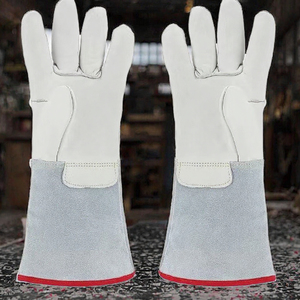 Guantes de Seguridad Personalizados de Cuero TIG Finger, Antideslizantes, Duraderos, Flexibles, de Textura Suave, Sin Polvo, con Puño Reforzado y Resistentes al Calor - Product Image 3
