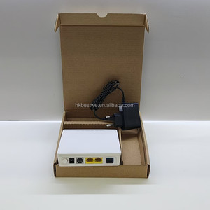Équipement Réseau Fibre Optique OEM Neuf XPON ONU HTR1606 1GE 1FE 1 POT FTTH GPON EPON 2.4G Blanc DC 12V Garantie 12 Mois - Product Image 1