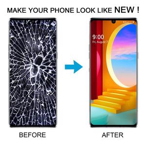 100% di prova parti di riparazione del <span class=keywords><strong>telefono</strong></span> cellulare <span class=keywords><strong>schermo</strong></span> LCD originale per LG velluto 5G versione US Digitizer assemblaggio completo con telaio - Product Image 6