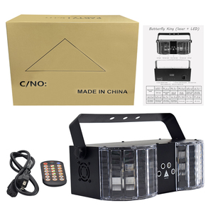 YSH LED farfalla re LED proiettore fascio Laser Club luce accarente illuminazione Lazer luci da discoteca - Product Image 5