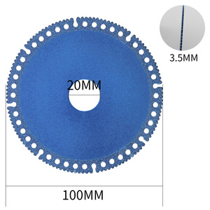 Disco de Diamante para Amoladora Angular de 110 mm, para Cortar Metal, Azulejos, Vidrio y Madera - Product Image 4