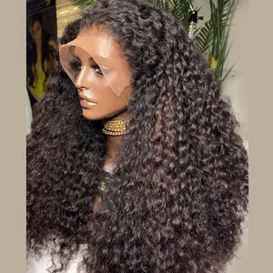 Großhandelspreis rohburmesische lockige 13 x 4 menschliche burmesische lockige Perücken Haar für schwarze Frauen